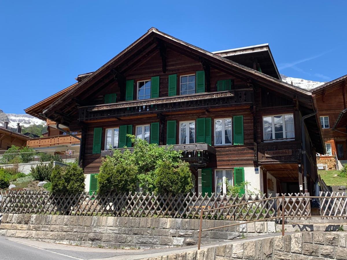 Fluehblueemli Leilighet Grindelwald Eksteriør bilde
